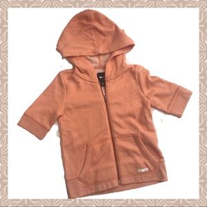 GAP Girls short sleeved hoodie Size M 8 NEW!